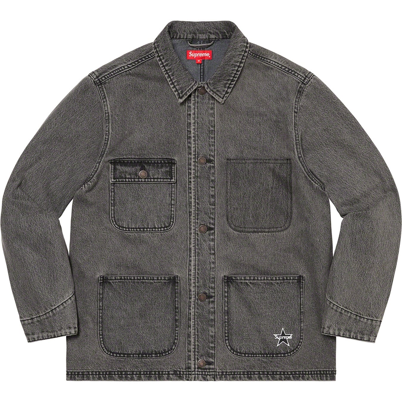 Denim Chore Coat view 4